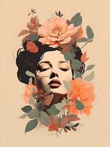 Blumen Frau VI
