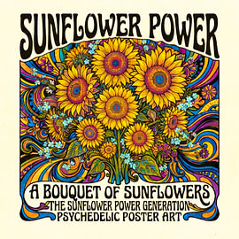 Sunflower Power by Vlindertuin-Art
