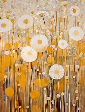 Wildflowers, Japandi and Gustav Klimt by Caroline Guerain