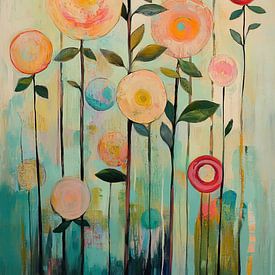 Bloemenveld | Gestileerde Bloemkunst van De Mooiste Kunst