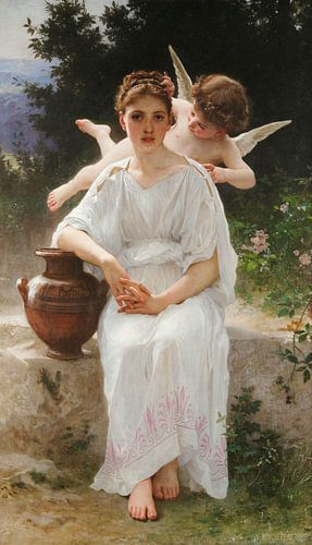 Fluisteringen van de Liefde, William-Adolphe Bouguereau