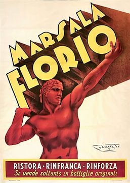 Plinio Codognato - Marsala Florio (1933) van Peter Balan