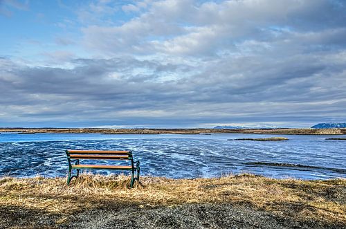 Bench in Borgarnes