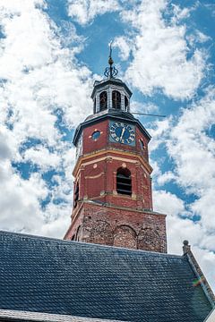 St Lambert's church against the blue sky by Iryna Melnyk