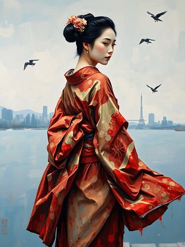 Geisha van Jolique Arte