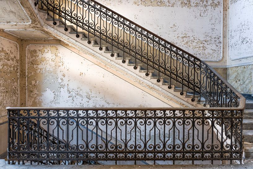 Cage d'escalier Manicomio de R Italie par Ruud van der Aalst