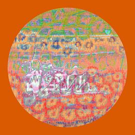 Circle Orange Red - THE INFINITY by Claudia Gründler