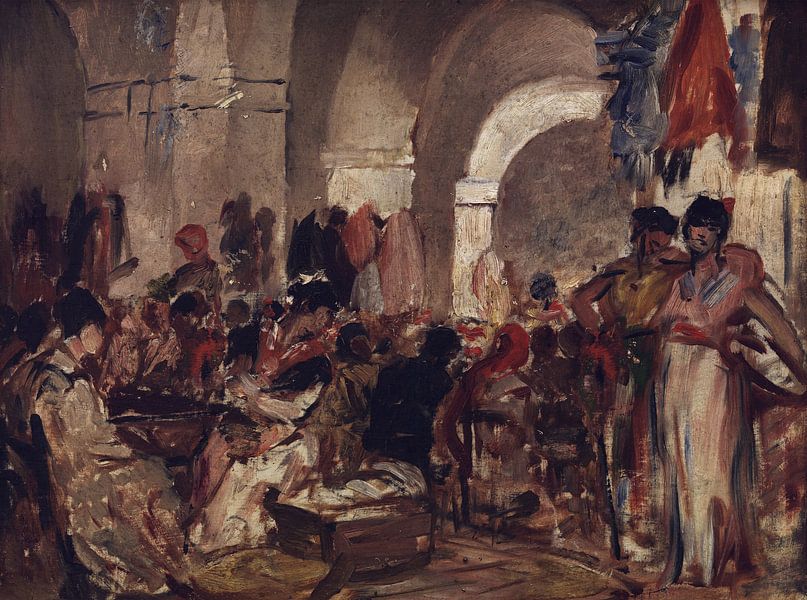 Cigar makers in Seville, Constantin Meunier by Atelier Liesjes