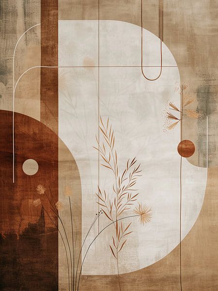 Earthy modern art by haroulita
