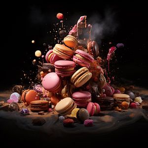 Explosions-Macarons von ArtbyPol