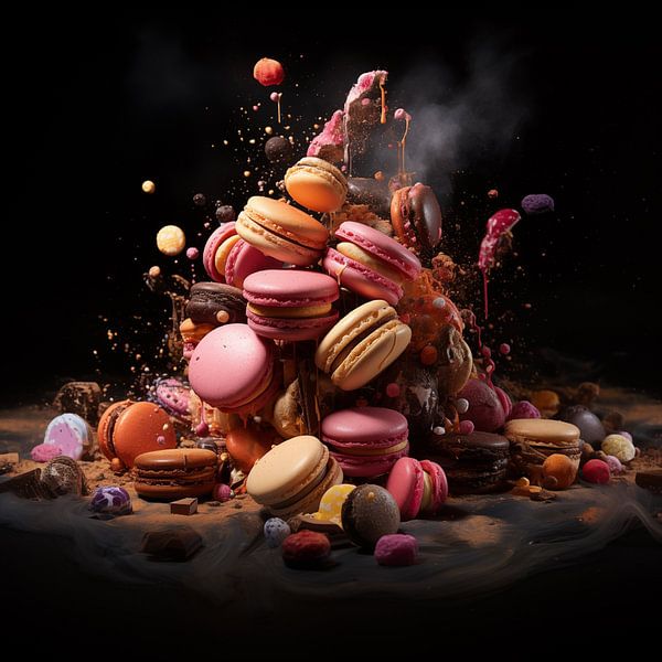 Explosie macarons van ArtsbyPol