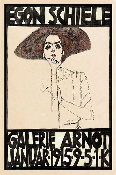 Egon Schiele - Ausstellung No.2 von Old Masters