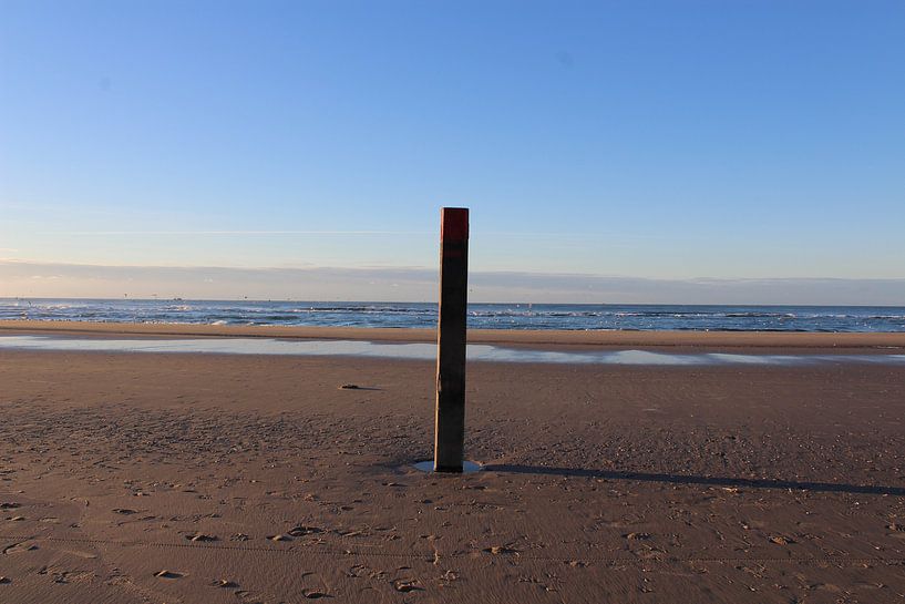 Strandpaal 20 Texel van Kevin Ruhe