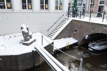 Zoete Lieve Gerritje  in 's-Hertogenbosch in de sneeuw van Marjo van Balen