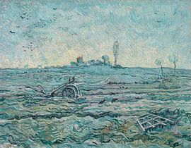 The Plough and the Harrow (after Millet), Vincent van Gogh