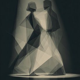 Dancing couple by Franka Poulain