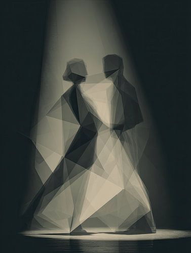 Dansend koppel van Franka Poulain