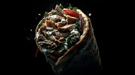 Gyros wrap with Panorama sauce by TheXclusive Art