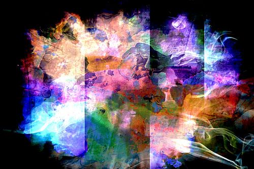 Surrealistische zomer in felle kleuren