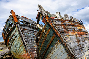 Die Schiffswracks von Salen auf Mull, Schottland (4/8)