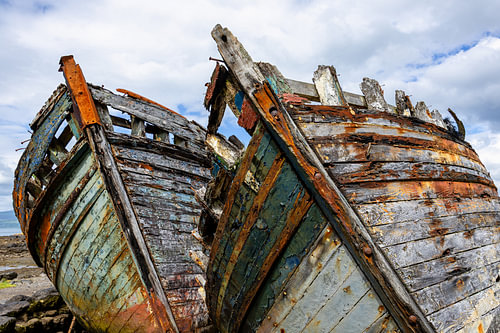 Die Schiffswracks von Salen auf Mull, Schottland (4/8)