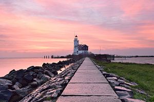 Le phare de Marken sur John Leeninga