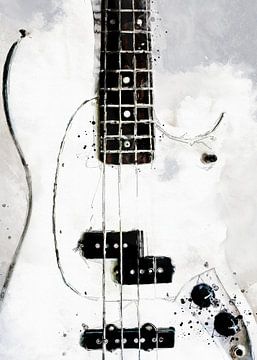 Gitaar muziek kunst #gitaar #muziek van JBJart Justyna Jaszke