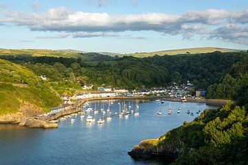 Sunset @ Fishguard Lower Town van SchumacherFotografie