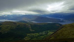 Aussicht Vom Ben Nevis, Schottland