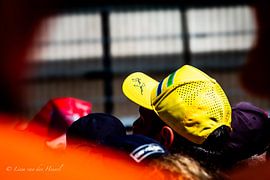 Ayrton Senna cap by Liam Van den heuvel