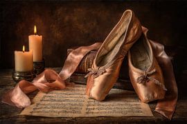 Ballet Shoes and Sheet Music - Nostalgic Painting by Joriali Fine Art