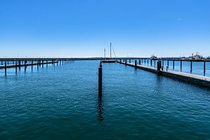 Segelboot im  Hafen Sassnitz
