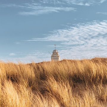 Weiße Kirche in Katwijk aan Zee, Platz von Yanuschka Fotografie | Noordwijk