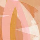 Modern shapes and lines abstract art  in pastel colors no 1_2 by Dina Dankers thumbnail