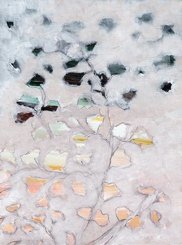 Abstract gebladerte