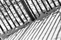 Sonniger Schnee