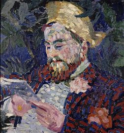 Porträt von Henri Carlier von Robert Delaunay