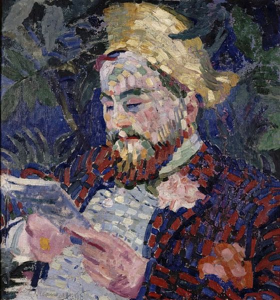 Porträt von Henri Carlier von Robert Delaunay von Peter Balan