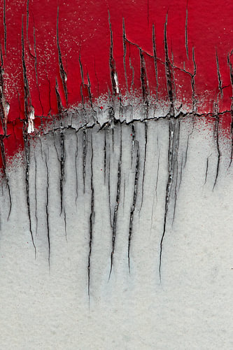 Image abstraite rouge et blanche