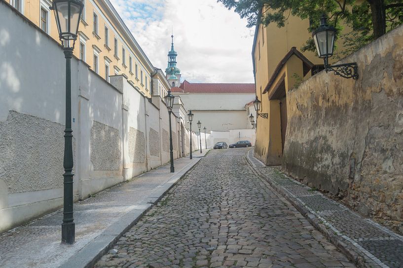 Gemütliche versteckte Straße in Prag von Melvin Fotografie