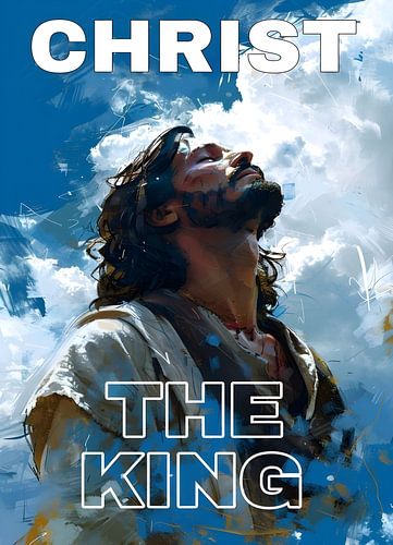 Christus de Koning Poster