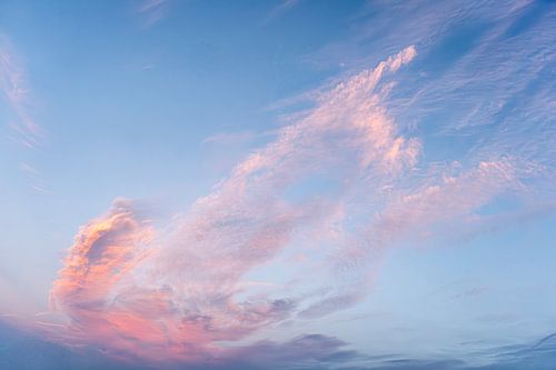 nuages roses sur Dieter Walther