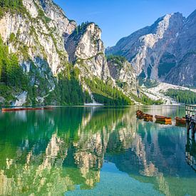 Pragser Wildsee am Morgen von t.ART