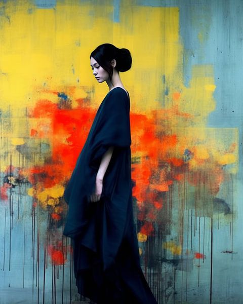 Portrait &quot;Meet me in Asia&quot; by Carla Van Iersel