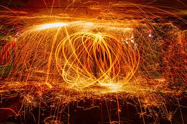 Staalwol kunst van Paul Schlüter