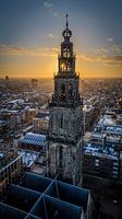 Martini tower in Groningen, Netherlands
