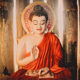 Boeddha in Chin Mudra (B) von Cine Prem