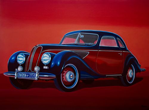 EMW BMW 1951 Painting by Paul Meijering