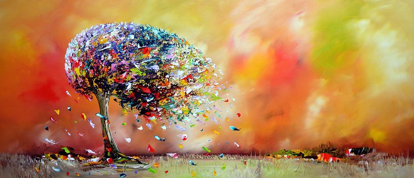 Colorful Nature by Gena Theheartofart