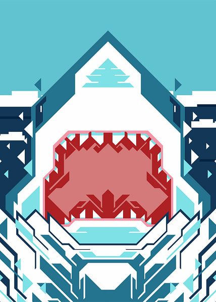 HAI-ANGRIFF IM QUADRAT von Taufan Heriyansyah